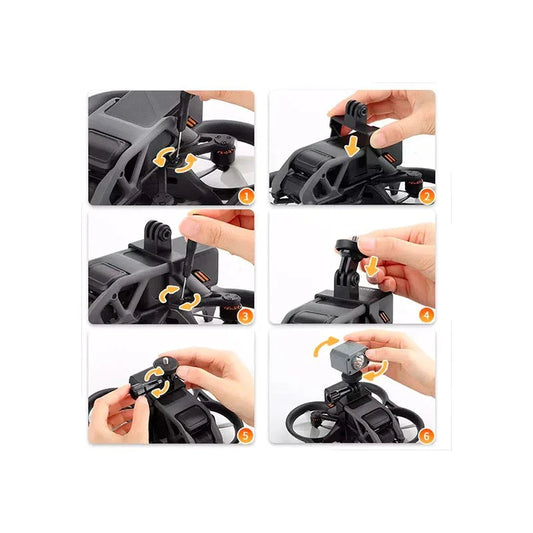 Fäste / hållare för kamera / tillbehör till DJI Avata - Ovansida