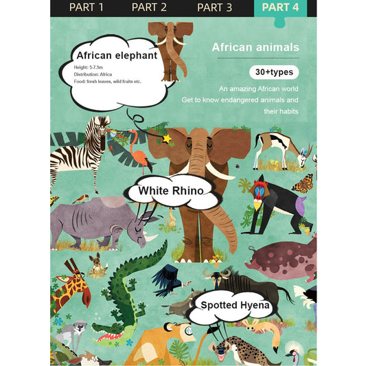 African Animals 126pcs-1