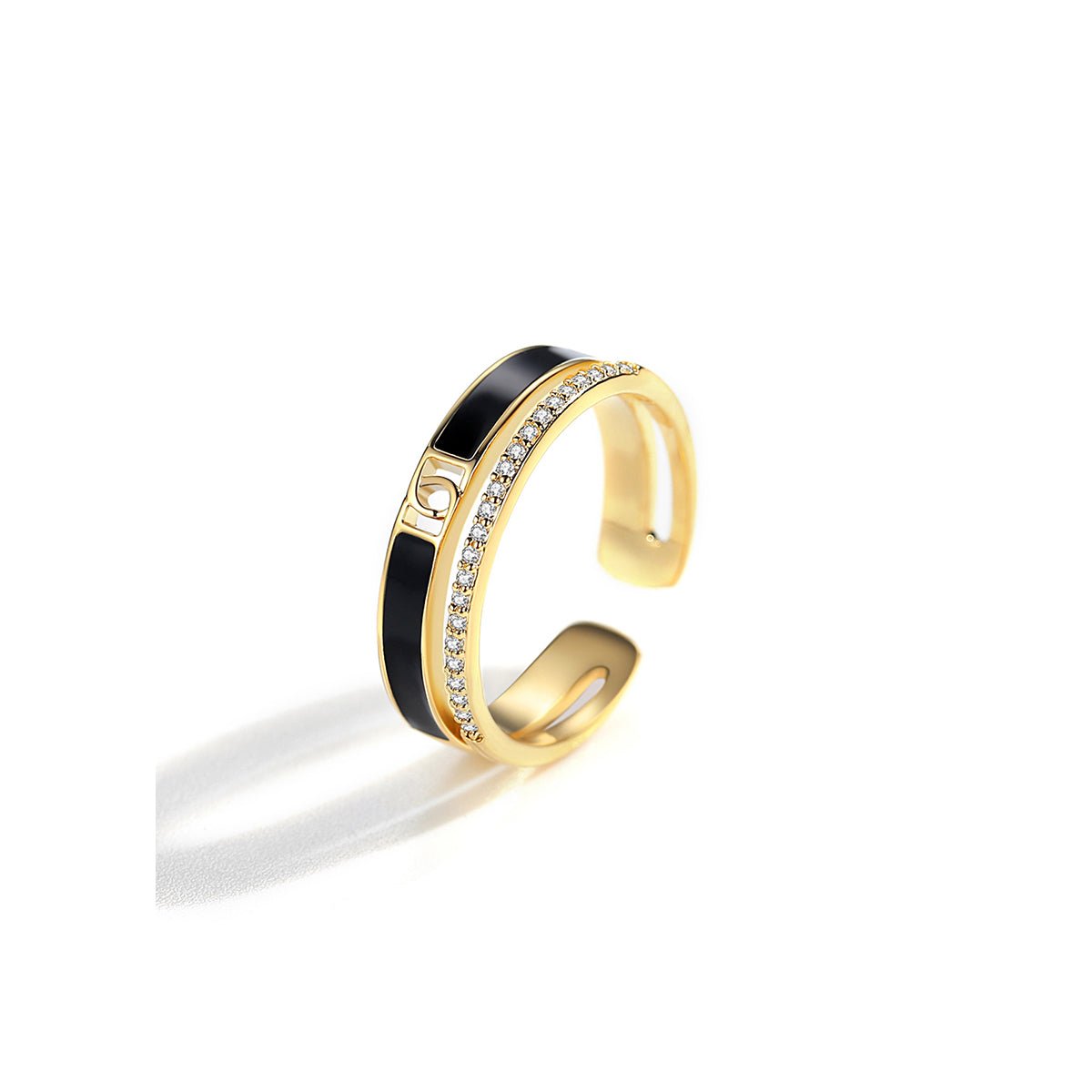 Fear Of Love Gold Ring-0