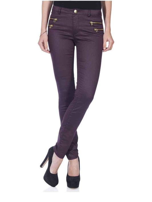 OLIVIA ZIP COATED PANT
