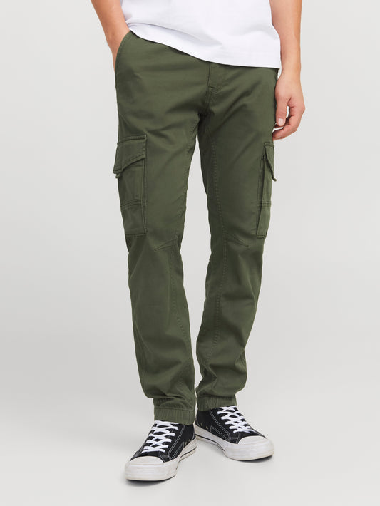 PAUL FLAKE 542 OLIVE CARGO PANT