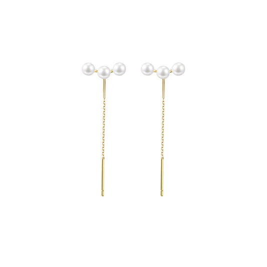 Pearl Collector Gold Earrings Set-1