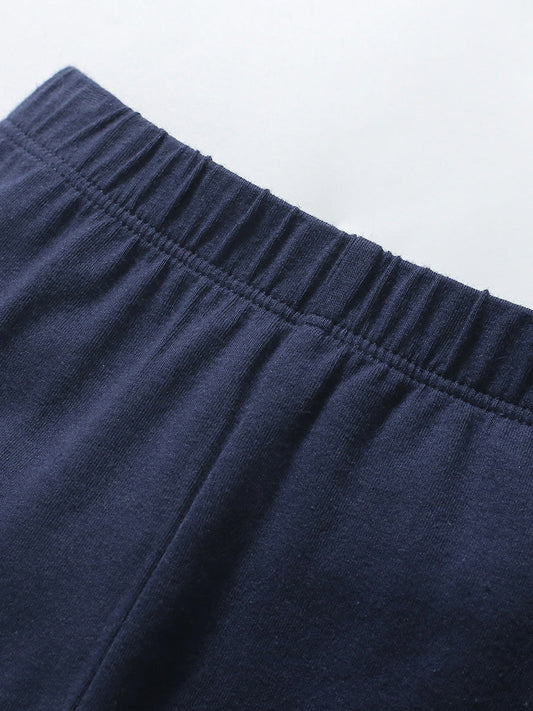 Summer Girls Ducks Cartoon T-Shirt And Pants 2-Piece Set