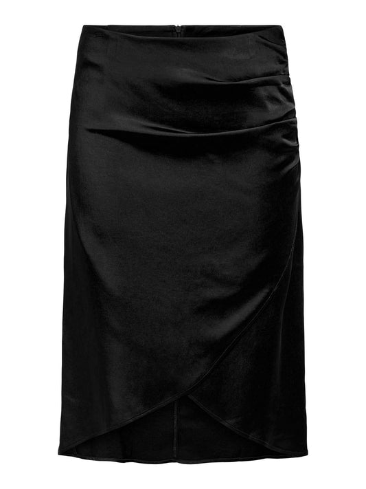 RUBY HW RUCHING BELOWKNEE SKIRT