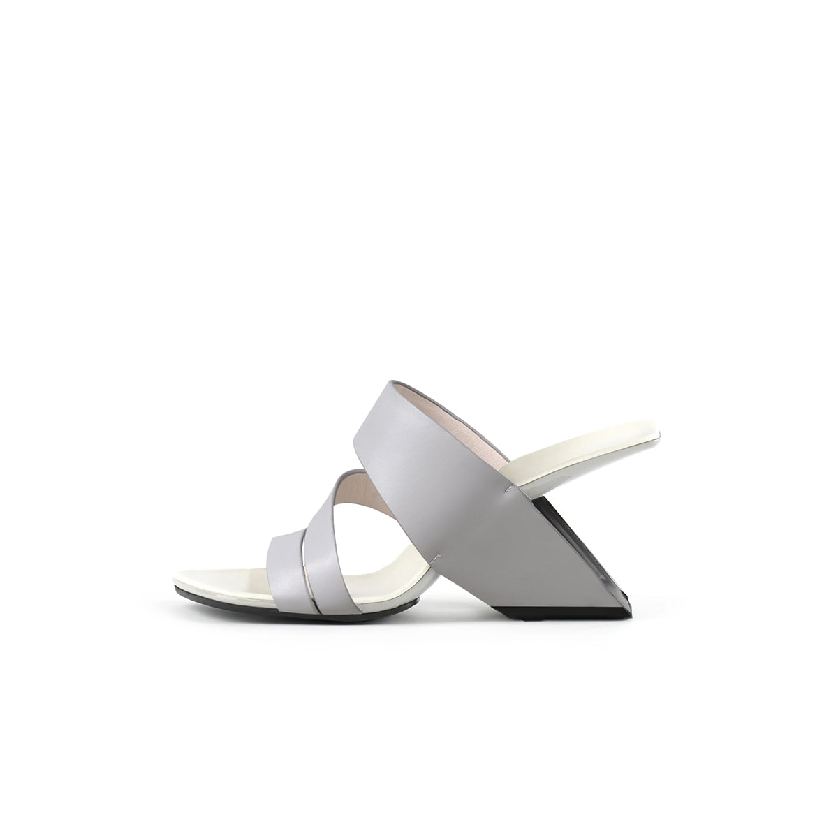 Wave Strap Heel-Less Mules-6