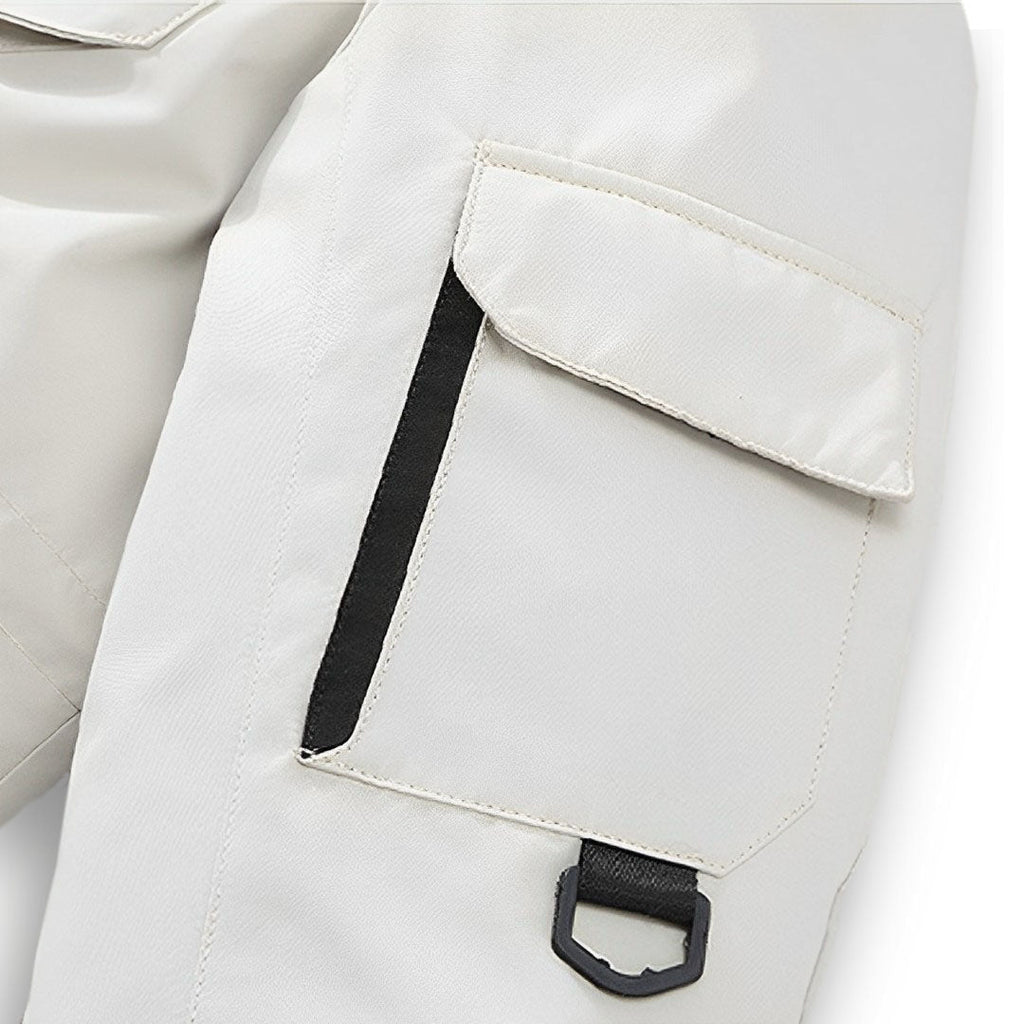 White 3XL Winter Fur Hooded Down Jacket Stylish Lightweight Quilted Warm Puffer Coat