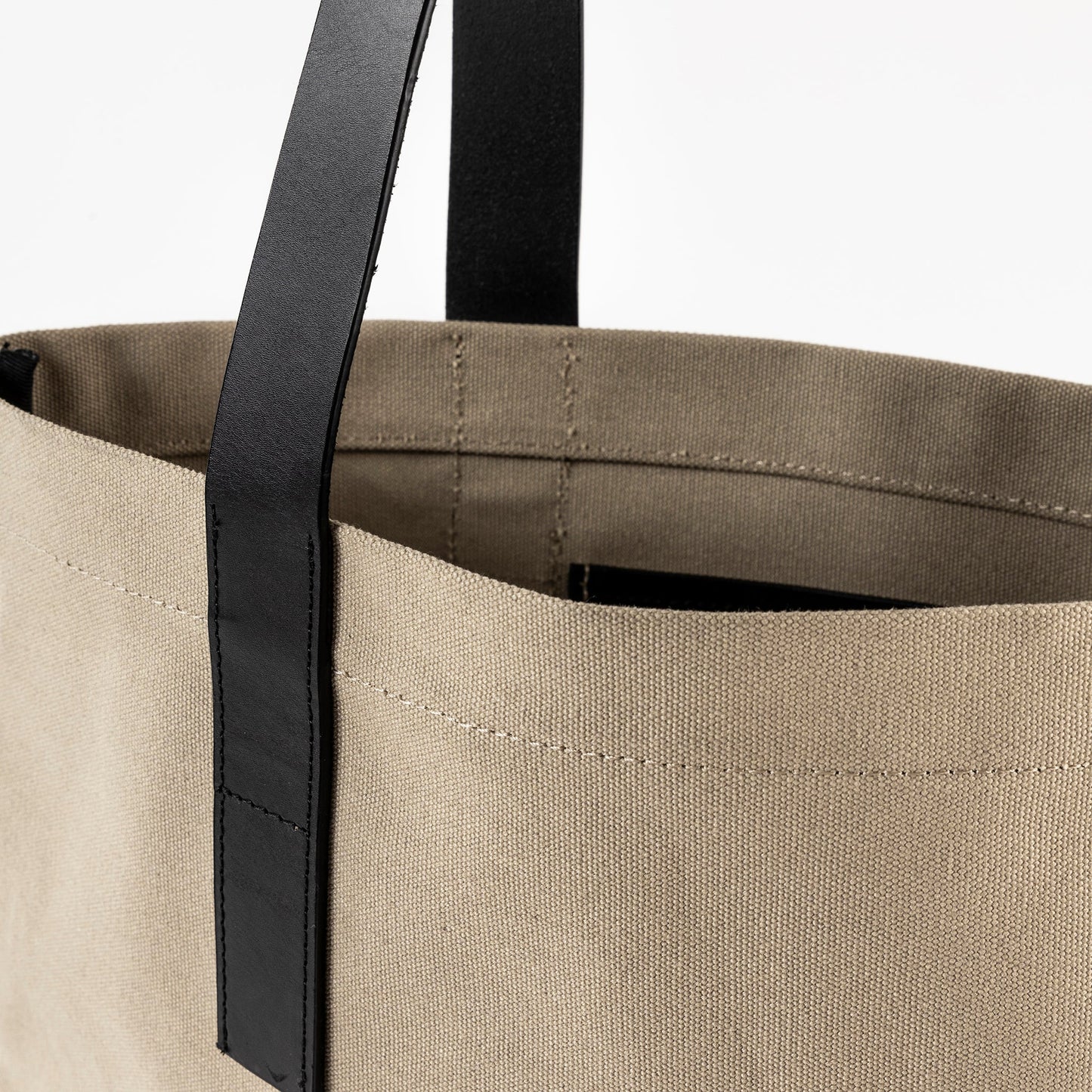 BLIXTORP Canvas Tote Beige