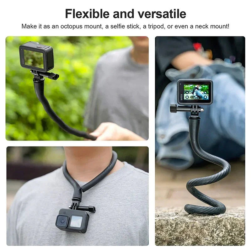Telesin Flexible Mount – Flexible Svanhalsfäste 1/4" für GoPro