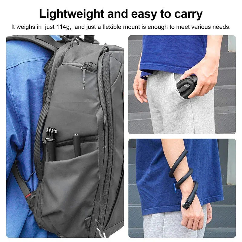 Telesin Flexible Mount – Flexible Svanhalsfäste 1/4" für GoPro