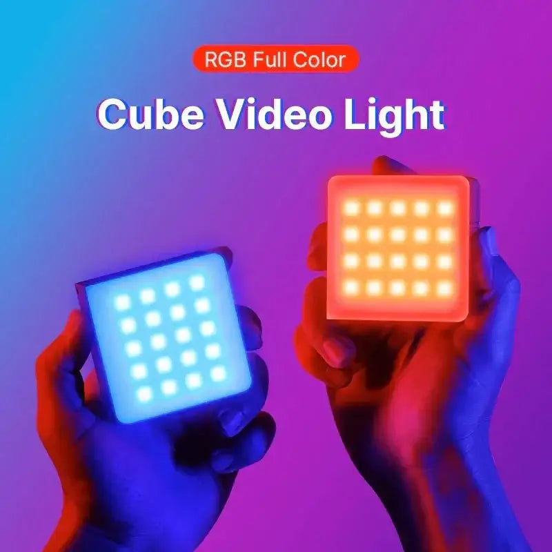 Ulanzi VL49RGB Pro – Kompakt belysning för foto & video med RGB, magnetfäste och full kontroll