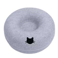 Felt Donut Cat Tunnel Bed