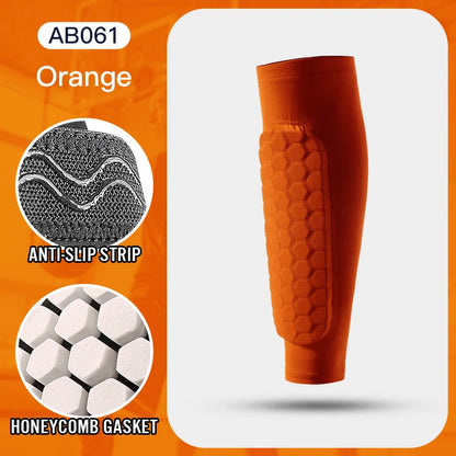 Shin Guard Socks Sleeves with Foam