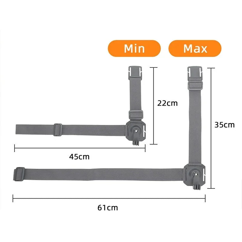 360°-Drehung für GoPro – Elastisch