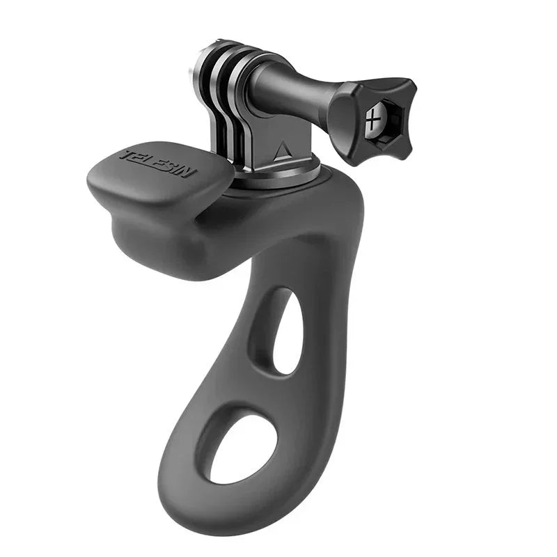 Telesin Flexibelt Silikonfäste 360° für Kamera - Schwarz