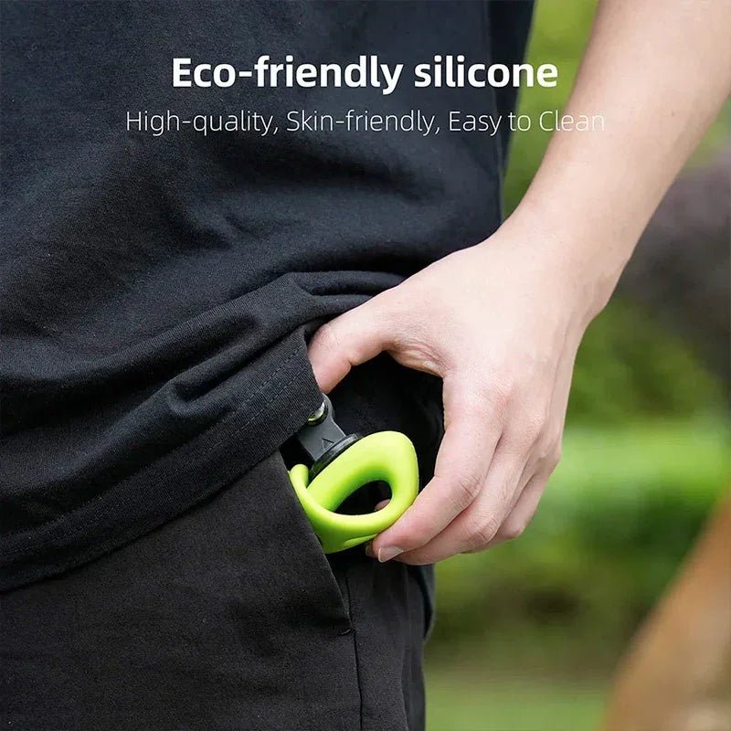 Telesin Flexibelt Silikonfäste 360° für Kamera - Schwarz