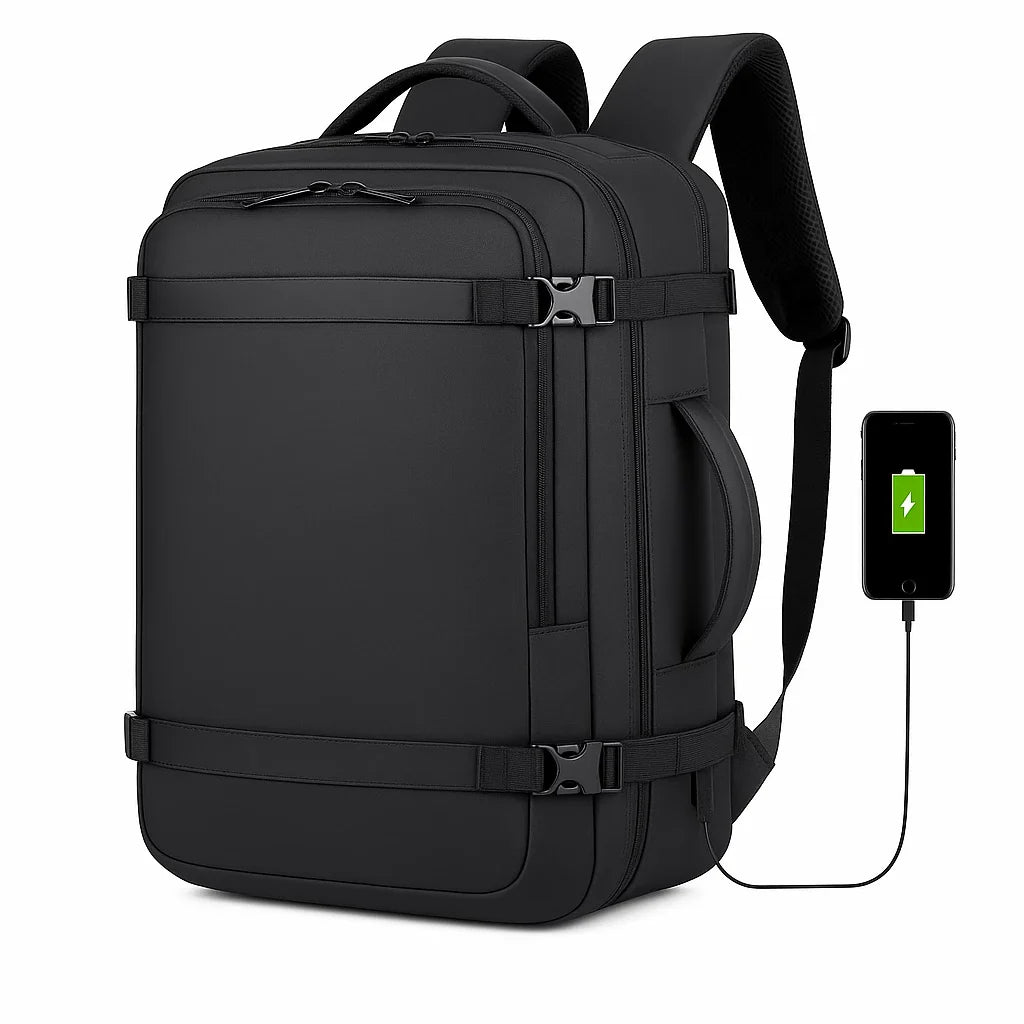40-Liter-Rucksack mit wasserabweisendem USB-Ladeanschluss