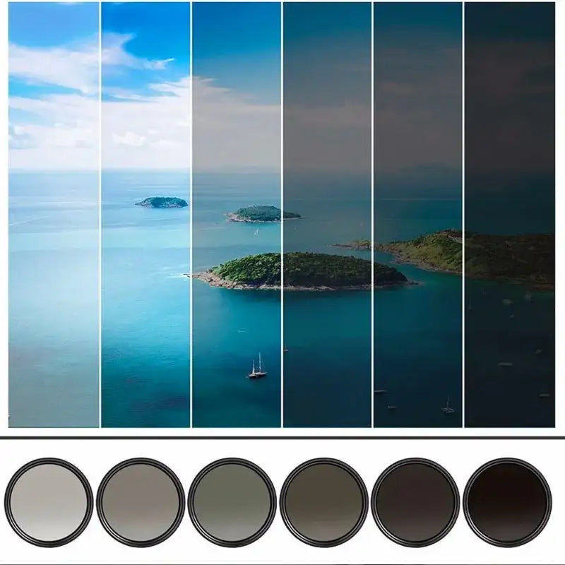 ND-Filter ND2-400 Variabelt ND-värde - 52mm - Kit
