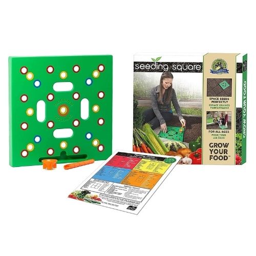 Vorlage für ein Aussaatquadrat