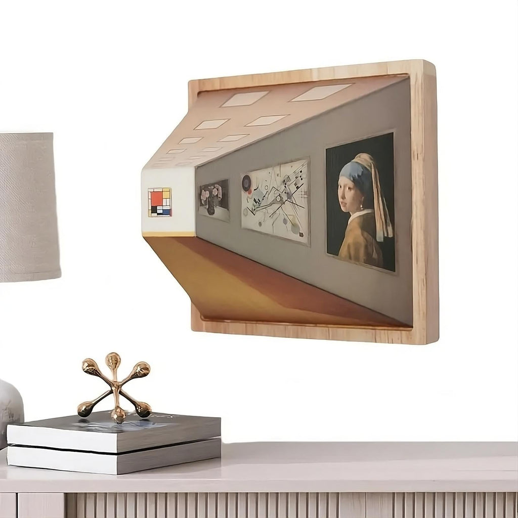 3D-Nachtlichtmalerei mit freiem Blick