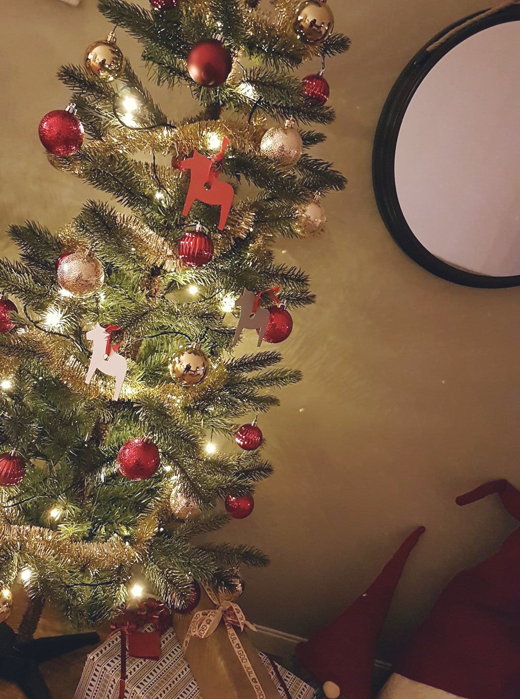 Julgransdekoration - Dalahäst