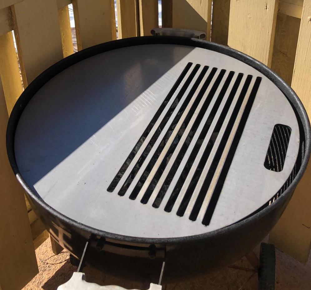 Stekbord Rund med Galler