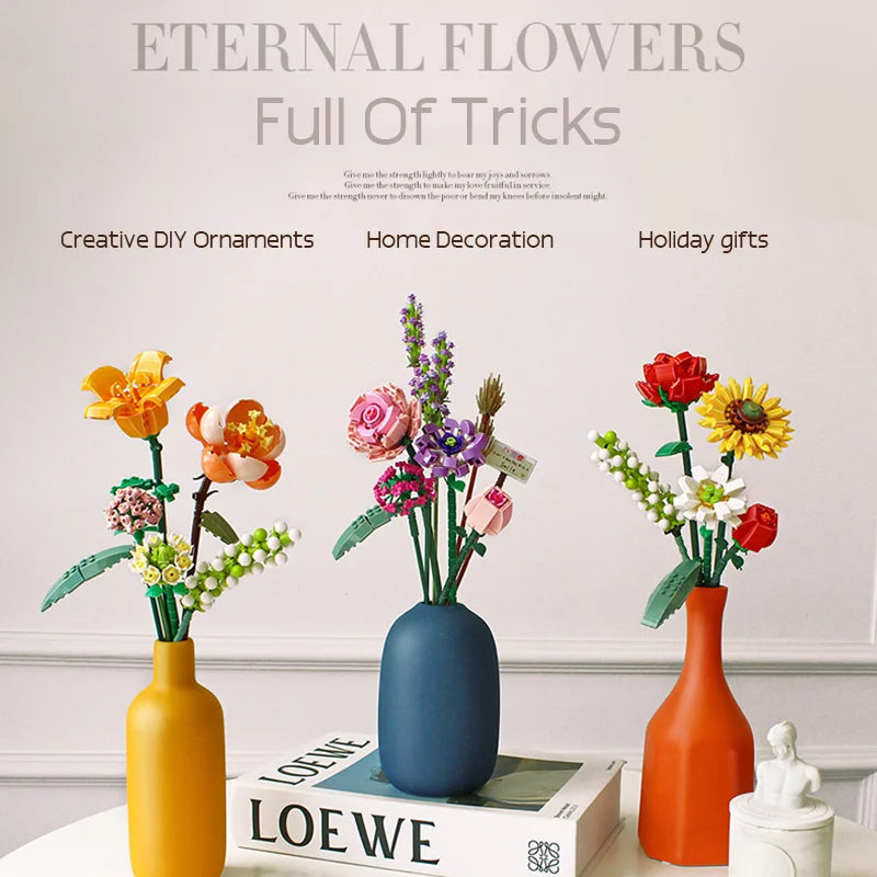 Romantischer Rosenblumenstrauß