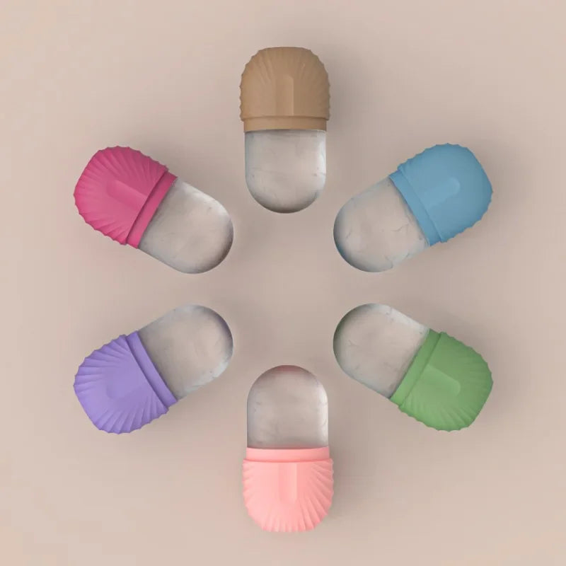 Silikon-Gesichts-Eisform &amp; Massagegerät