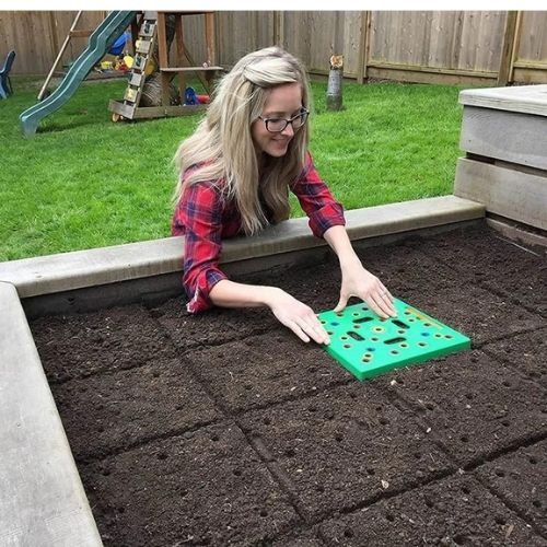 Vorlage für ein Aussaatquadrat