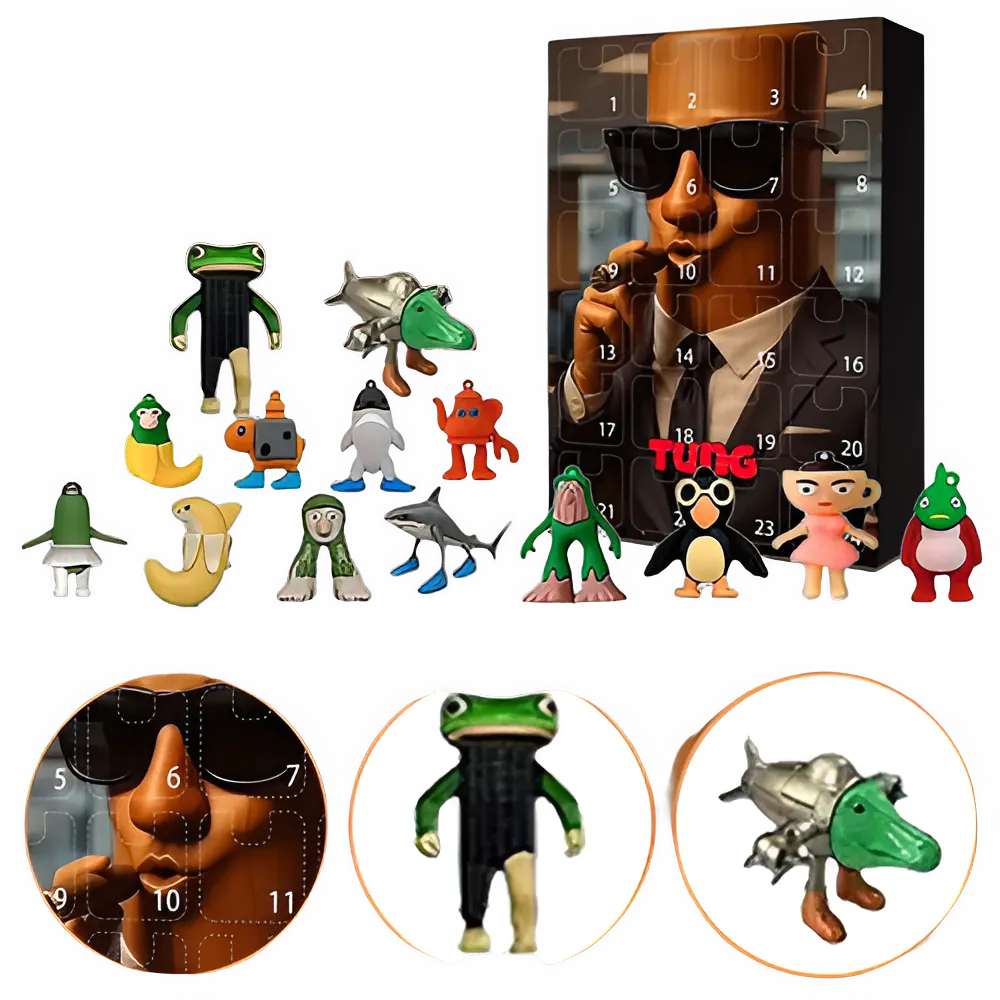 Brainrot Figuren-Adventskalender 2025 – 24 Tage voller Sammelfiguren