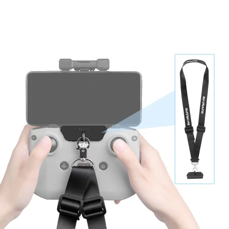 Nackrem / Sele för fjärr to DJI Mini 4 Pro / Air 3/3S / Mavic 3 / Mavic Air 2S/2 / Mini 2/4K / Mini 3 Pro / Mini 3 - Kit