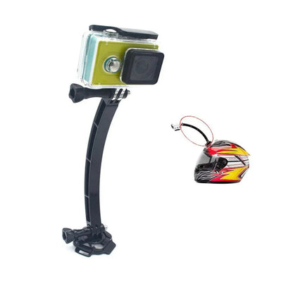 GoPro-fäste och arm för hjälm roterbart 360 grader