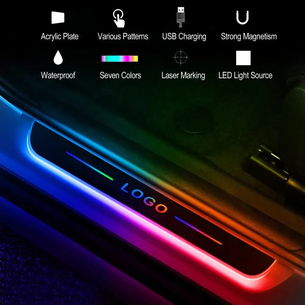 Personalisierte LED-Autotürbeleuchtung