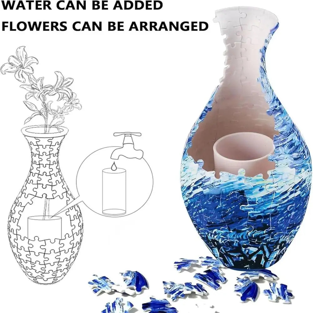 3D Vase Puzzle