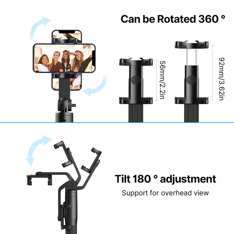 Multifunctional Selfie Stick & Tripod Stand