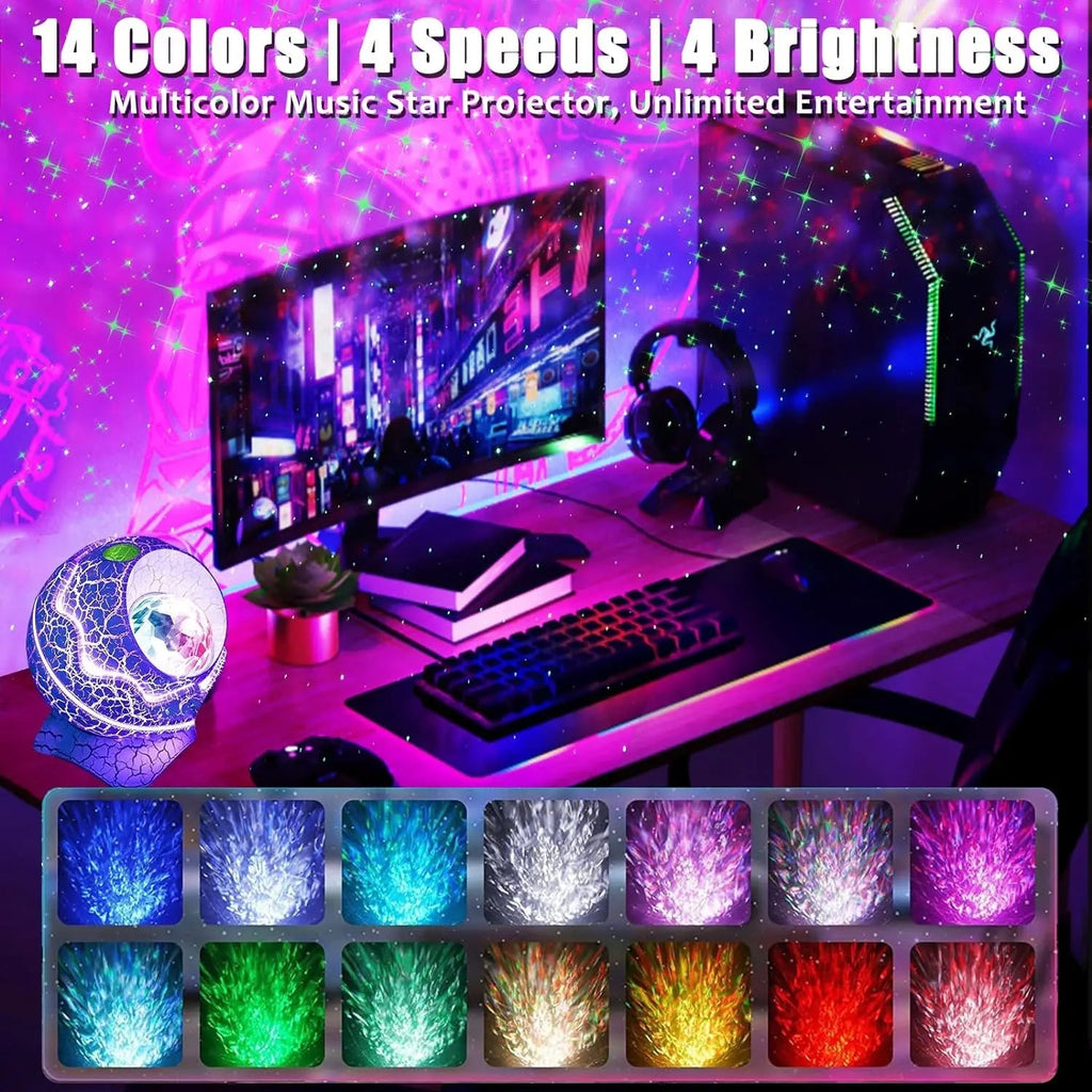 Dinosaurier-Ei-Galaxienprojektor