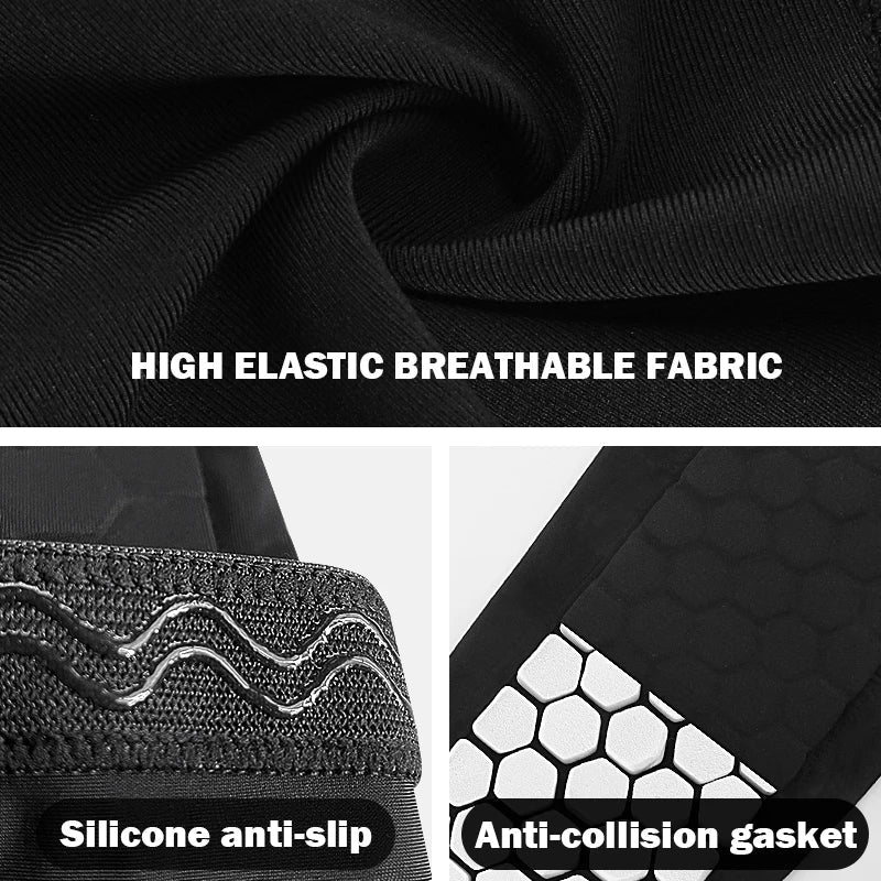 Shin Guard Socks Sleeves with Foam