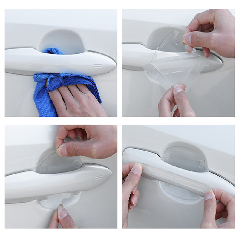 Kratzschutzaufkleber für Autotürgriffe oder Schüsseln