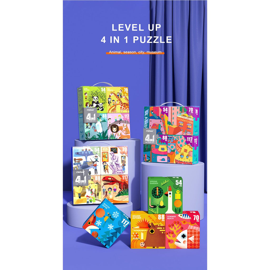 4 In 1 My Visit To The Museum Puzzle Set 329pcs-3