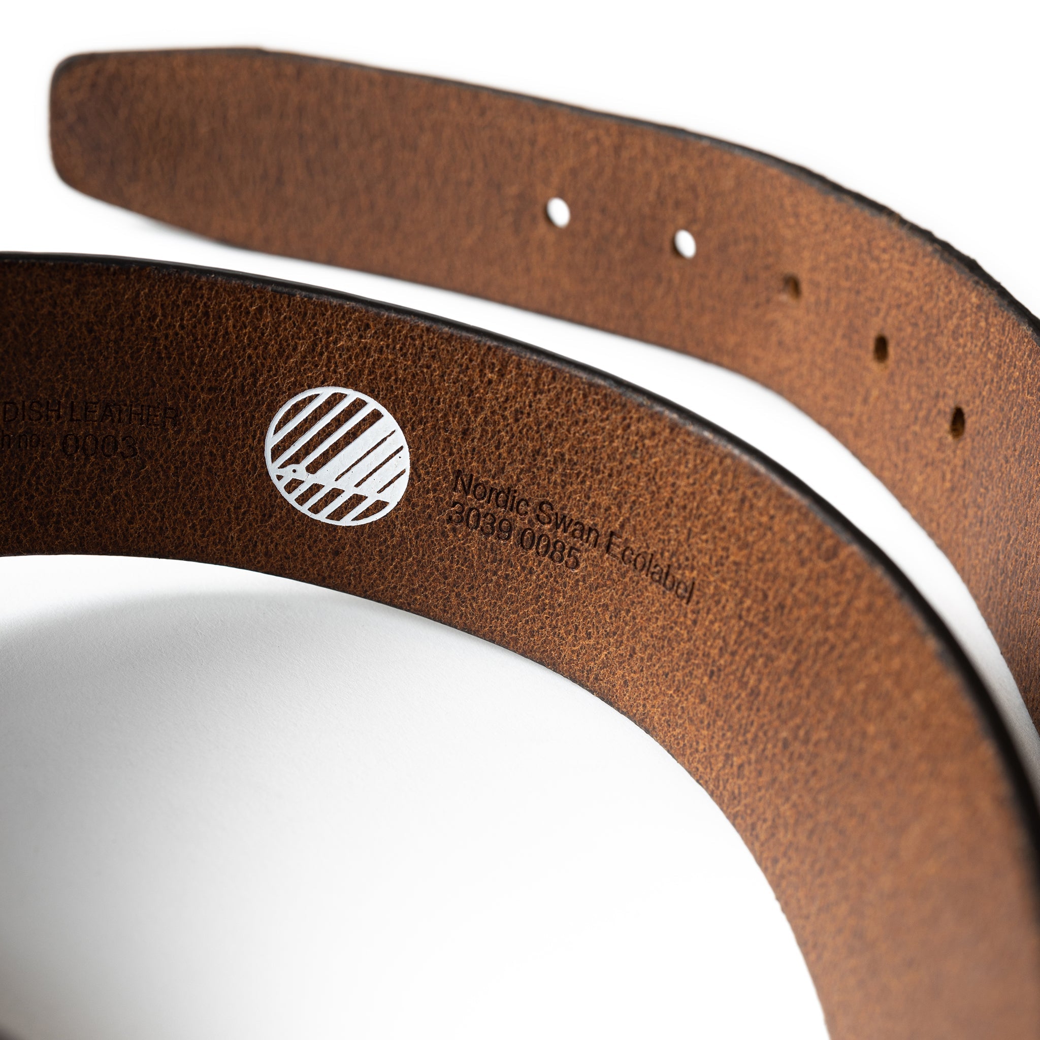 KLASTORP Belt 40mm Midbrown