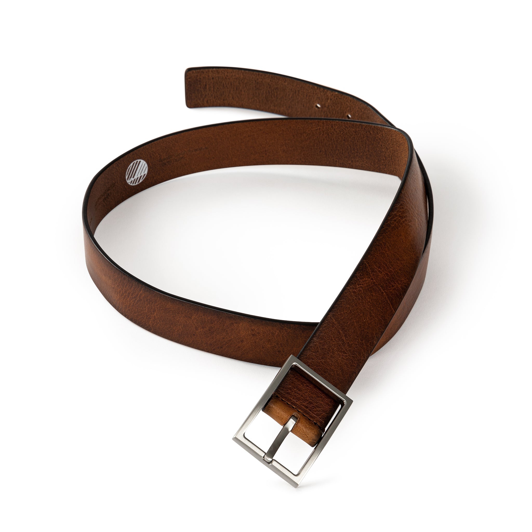 TÅNGEN Gürtel 35 mm Mittelbraun