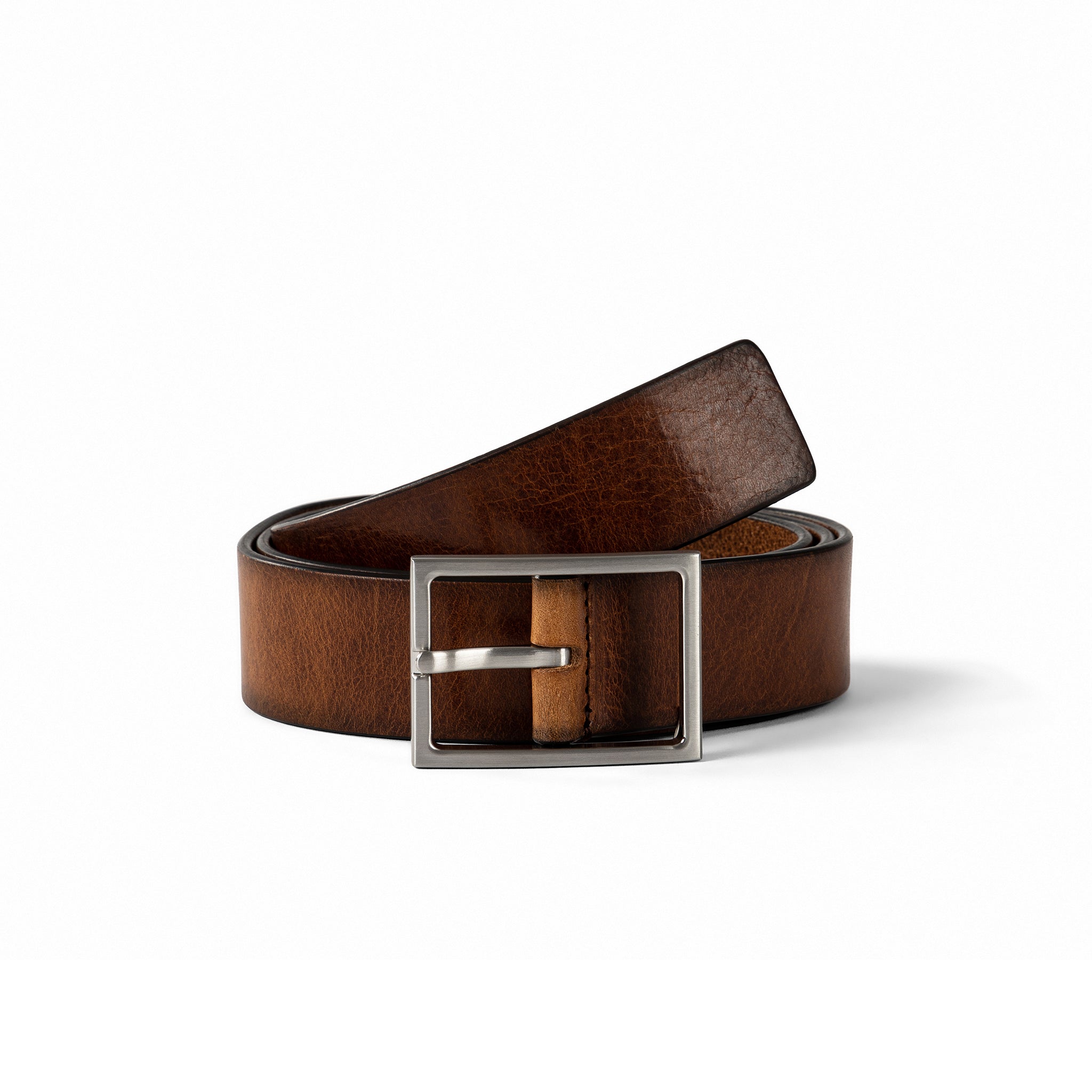 TÅNGEN Gürtel 35 mm Mittelbraun