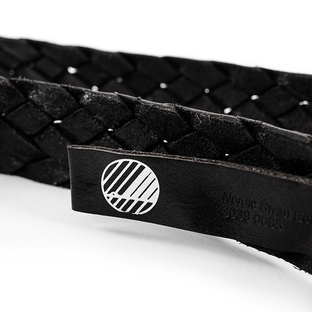 TÅNGABERG Braided Belt 40mm Black