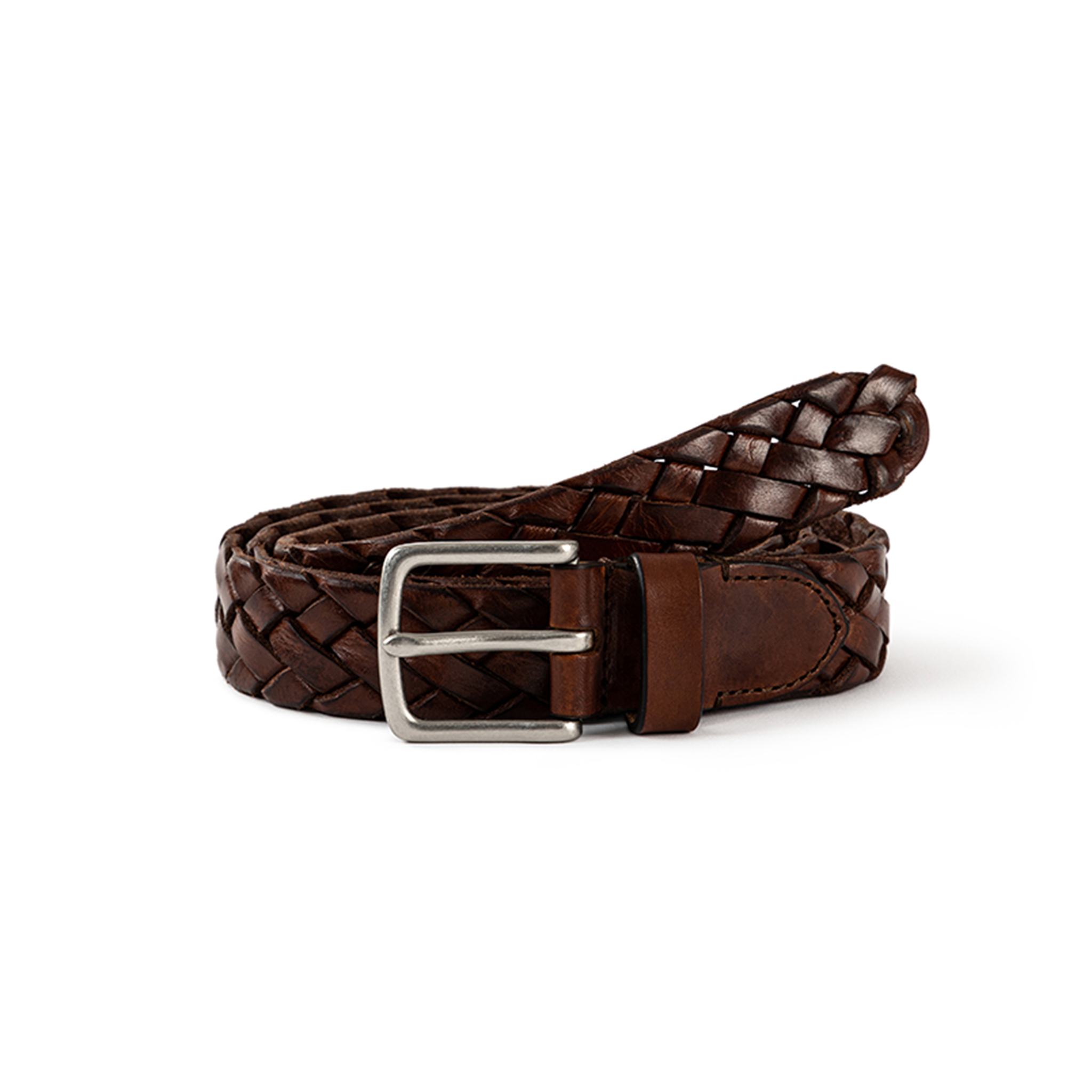 KÄRRADAL Braided Belt 30mm Midbrown