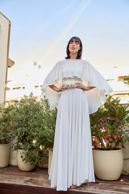 BRIDE SKIRT WITH POCKETS-4