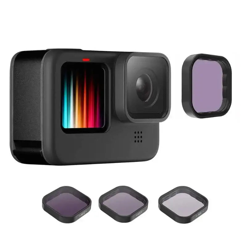 Telesin Filter 3-pack - ND8 + ND16 + ND32 till GoPro Hero12/11/Mini/10/9 Black - Kit