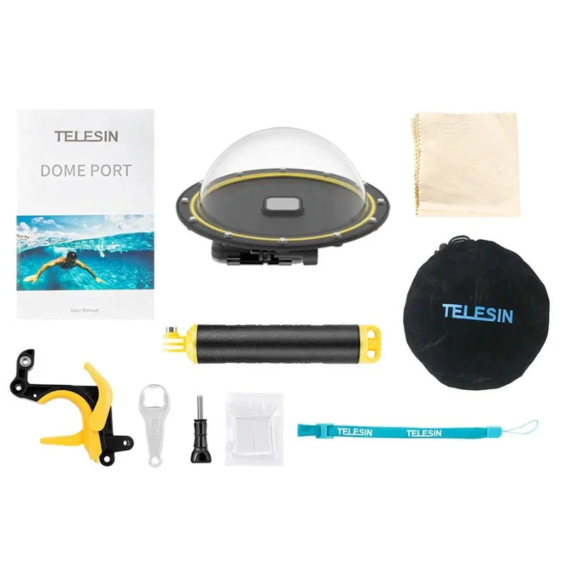 Dome Port 6" till GoPro Hero13/12/11/10/9 Black - Kit