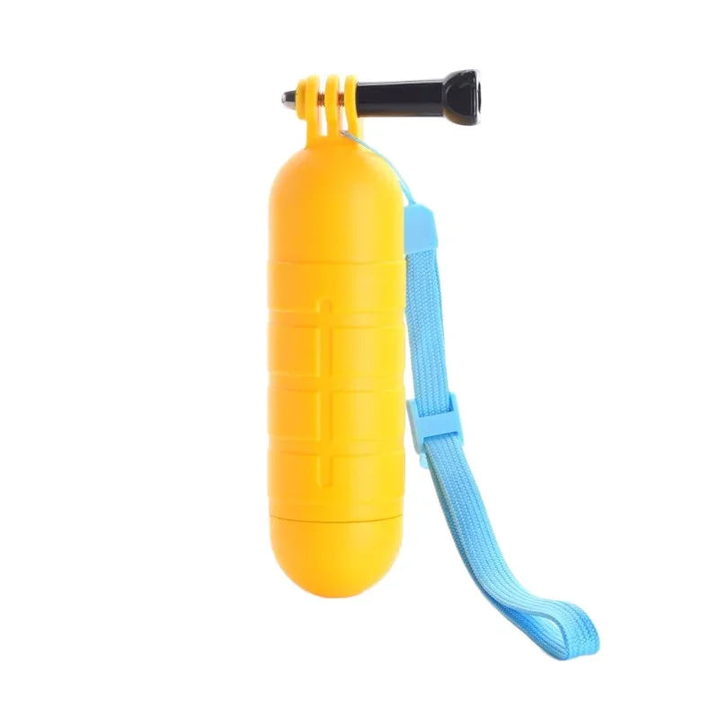 Flytande handstativ till GoPro - Räfflad - Gul