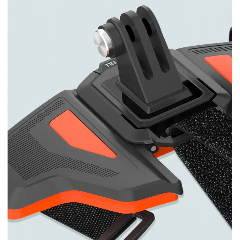 Telesin Fäste für hjälm vid haka - GoPro-fäste - Vikbar