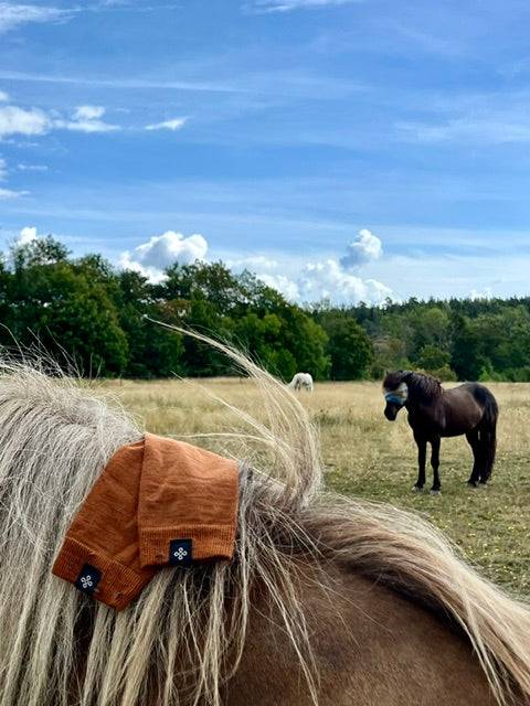 Ridstrumpa Allround Jordbrun 75 % Merinowolle