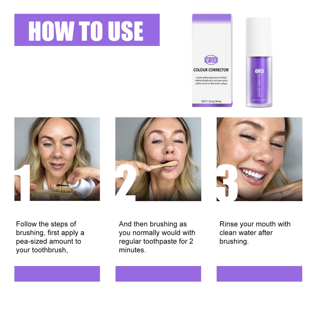 2x aufhellende Zahnpasta